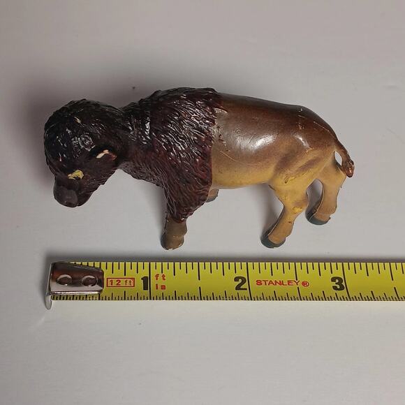 Lot of 7 AAA Animal Figures Lion, 2 Tiger , Leopard, 2 Buffalo, Panther Safari - Picture 9 of 16